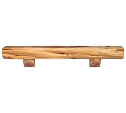 Solid Cedar Fireplace Mantel