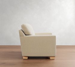 Buchanan Modern Square Arm Chair and a Half