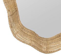 Nalani Handwoven Rattan Wall Mirror