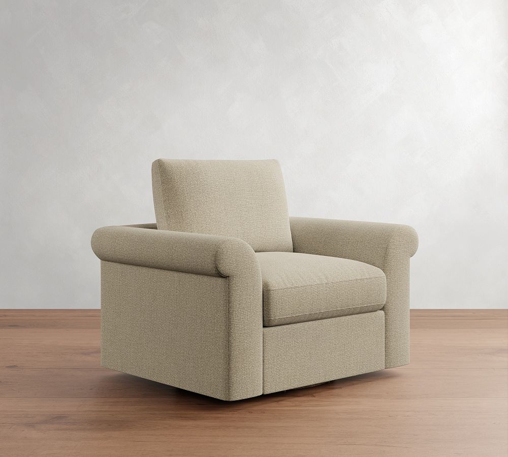 Westwood Roll Arm Swivel Chair