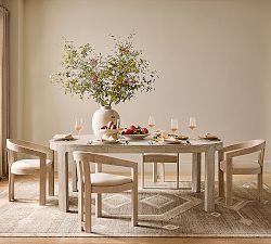 Aptos Round Extendable Dining Table (50&quot;-84&quot;)