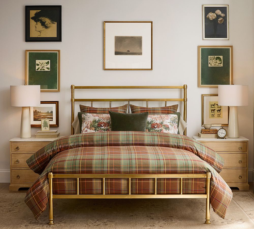 Woodrow Plaid Duvet Cover