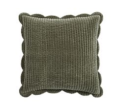 Velvet Scallop Edge Reversible Quilted Sham