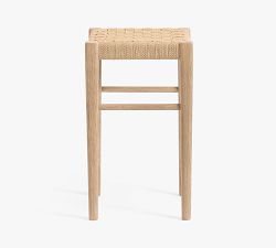 Fenton Small Space Woven Backless Counter Stool