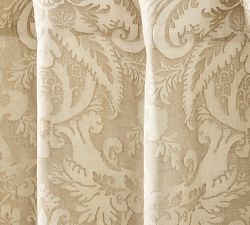 Stella Damask Print Blackout Curtain