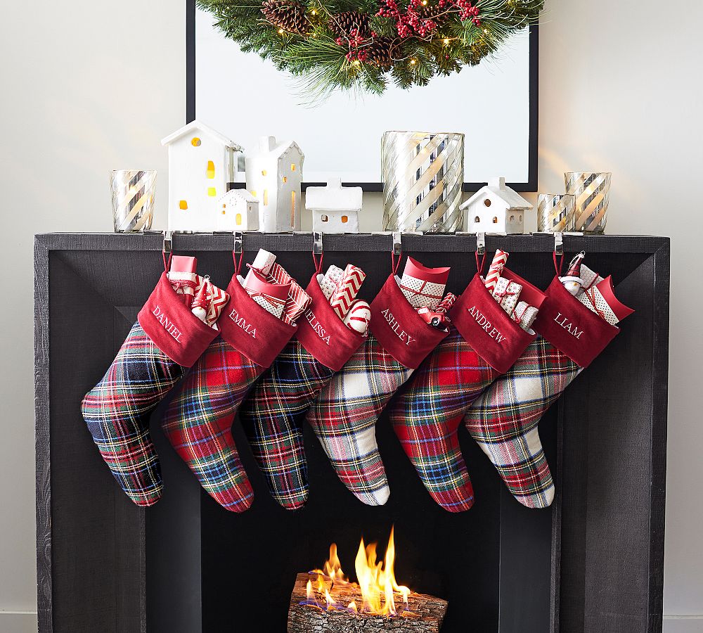Plaid Stockings