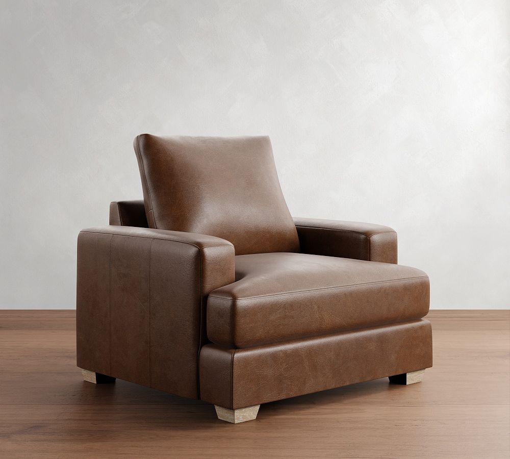 Canyon Square Arm Leather Chair