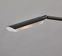Post LED Marble Task Lamp (16&quot;)