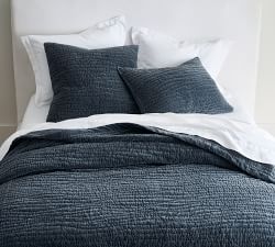 Washed Velvet Handcrafted Quilted Sham