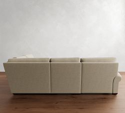 Big Sur Roll Arm Reversible Power Reclining Sectional (122&quot;-134&quot;)