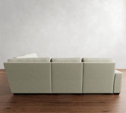 Big Sur Square Arm Power Reclining L-Shaped Sectional (121&quot;-133&quot;)