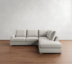 Canyon Square Arm 3-Piece Bumper Sectional (118&quot;)