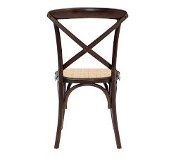 Elsinore Cane X-Back Dining Chair, Set Of 2
