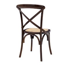 Elsinore Cane X-Back Dining Chair, Set Of 2