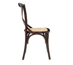Elsinore Cane X-Back Dining Chair, Set Of 2