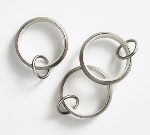 Featherweight Curtain Double Rings
