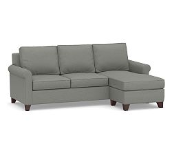 Cameron Roll Arm Reversible Chaise Sectional (88&quot;)