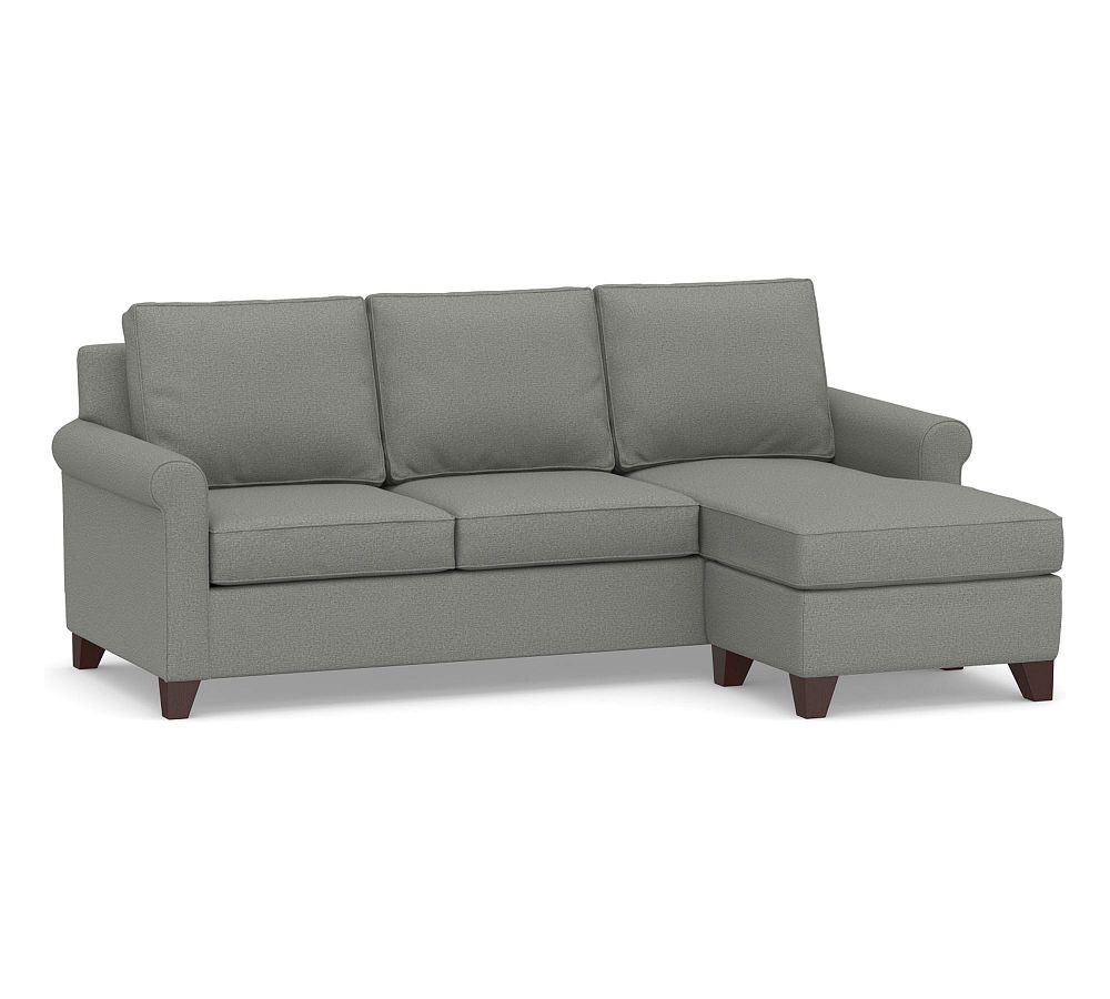 Cameron Roll Arm Reversible Chaise Sectional (88&quot;)