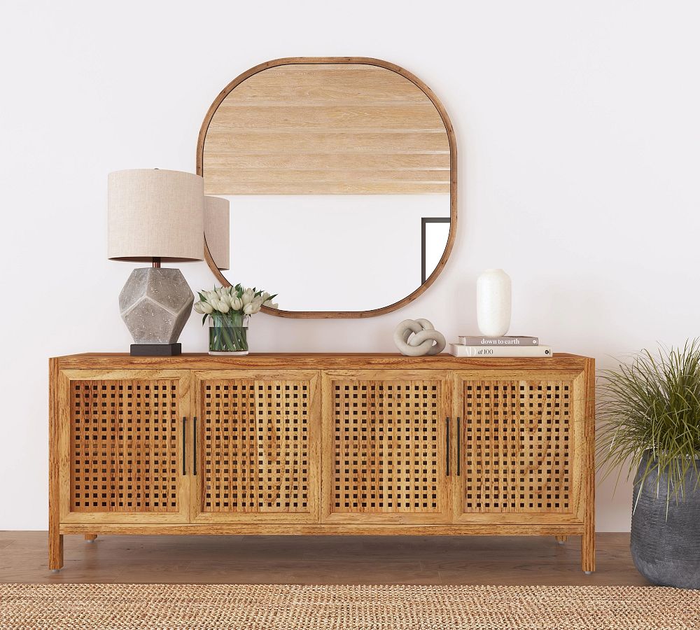 East Village Wood Wall Mirror