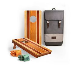 Travel Wood Cornhole Set