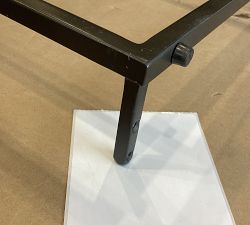 Open Box: Duke Rectangular Metal Side Table (28&quot;)
