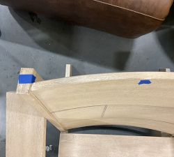 Open Box: Indio Eucalyptus Modern Outdoor Adirondack Chair