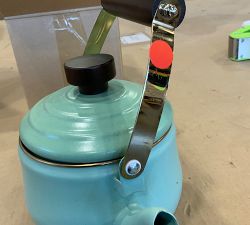 Open Box: Enamel Teapot