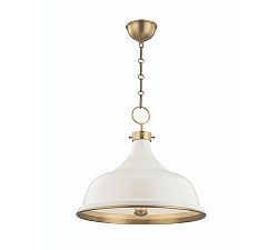 Jocelyn Metal Pendant (18&quot;)
