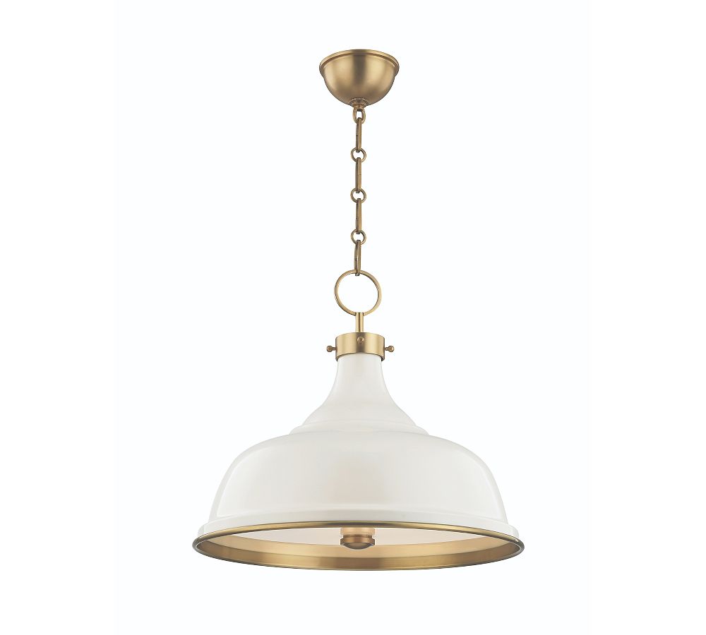 Jocelyn Metal Pendant (18&quot;)