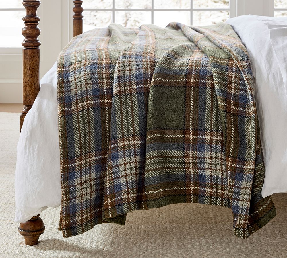 Plaid Woven Blanket