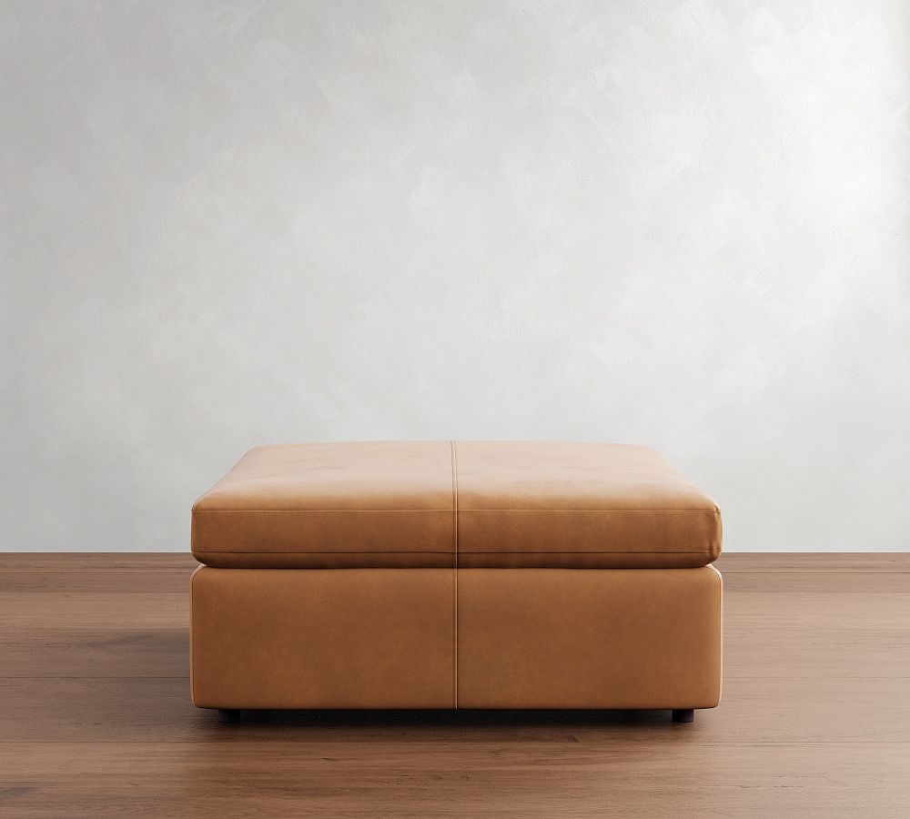 Dream Leather Sectional Ottoman