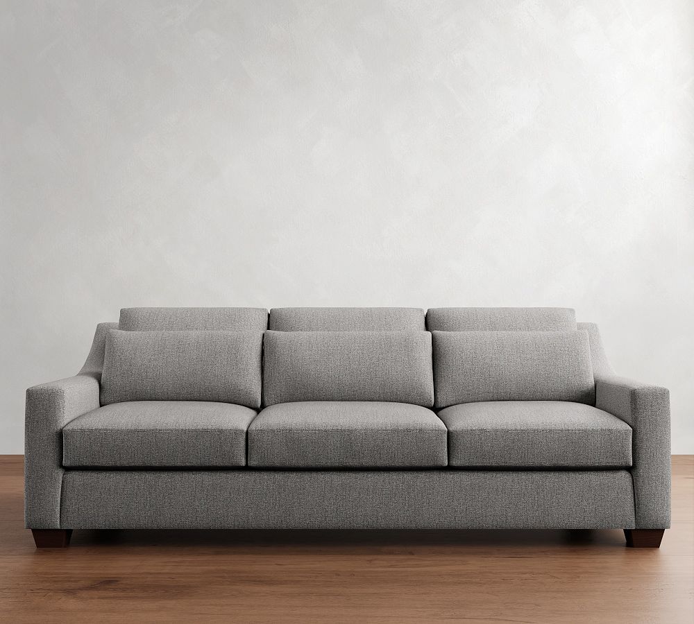 York Slope Arm Deep Seat Side Sleeper Sofa (95&quot;)