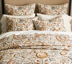Calista Embroidery Quilted Sham