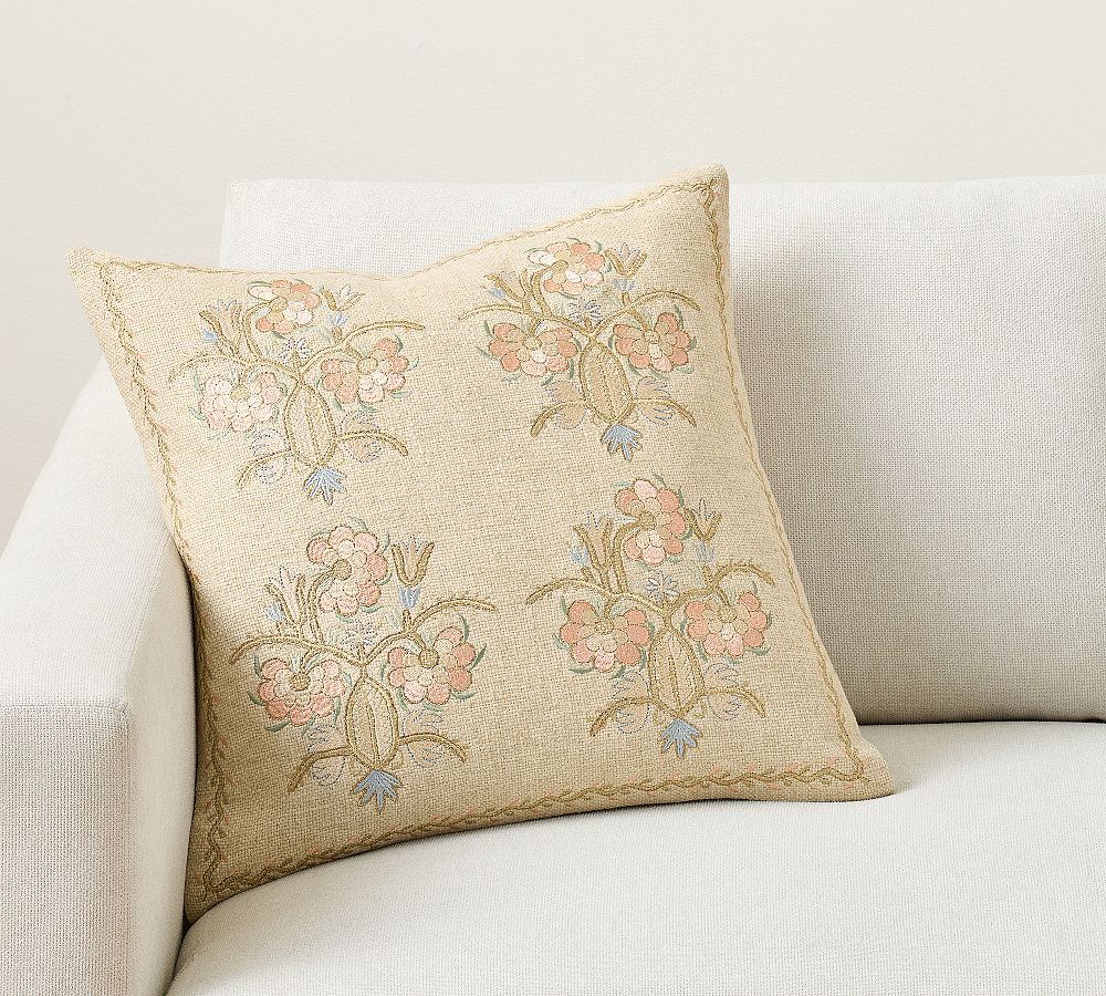 Saige Embroidered Pillow