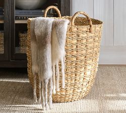 Duluth Checked Faux Mohair Throw