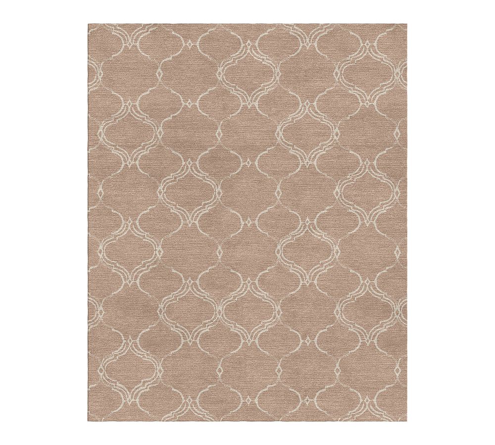 Custom Ryann Hand-Tufted Rug - Mauve