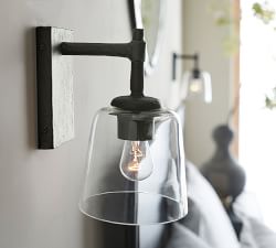 Porter Recycled Glass Sconce (6'')