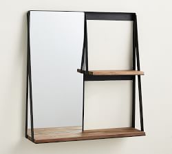 Trenton Mirror with Ledges