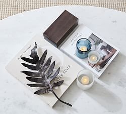 Decorative Bronze Leaf Object