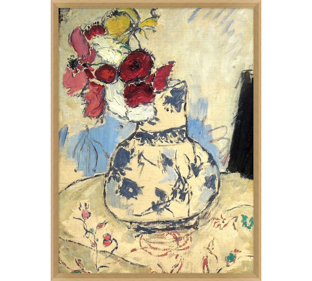 Florals in a Floral Vase Framed Print