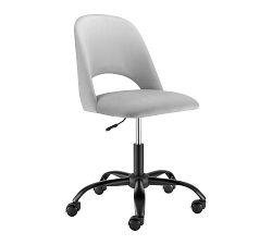 Haven Upholstered Swivel Desk Chair
