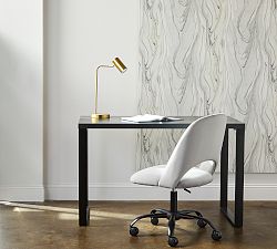 Haven Upholstered Swivel Desk Chair