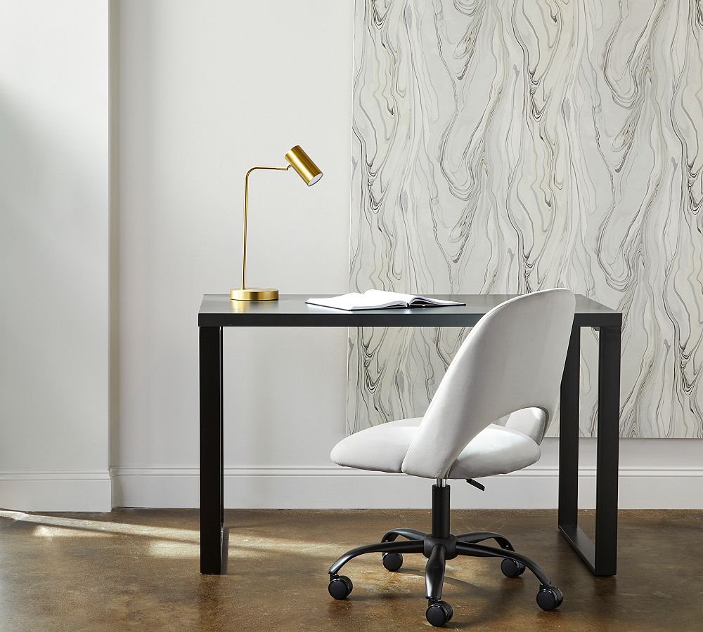 Haven Upholstered Swivel Desk Chair