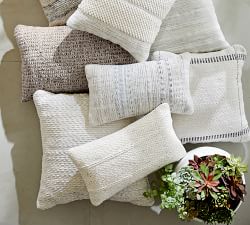 Mal Outdoor Textured Pillow