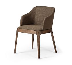 Open Box: Raffertey Upholstered Dining Chair - Bilton Olive, Vintage Sienna Legs