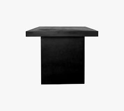 Adonis Concrete Rectangular Outdoor Dining Table (63&quot;-79&quot;)