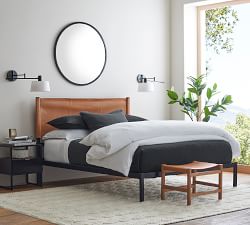 Hardy Leather Bed