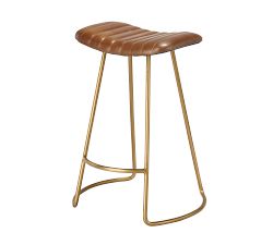 Wendy Leather Stool