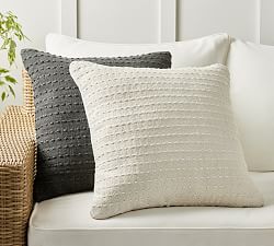 Open Box: Winnet Textured Indoor/Outdoor Pillow