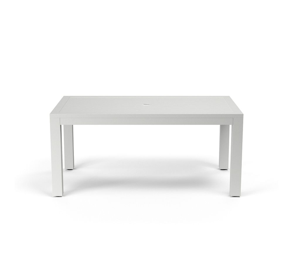 Puglia Metal Rectangular Outdoor Dining Table (64&quot;)
